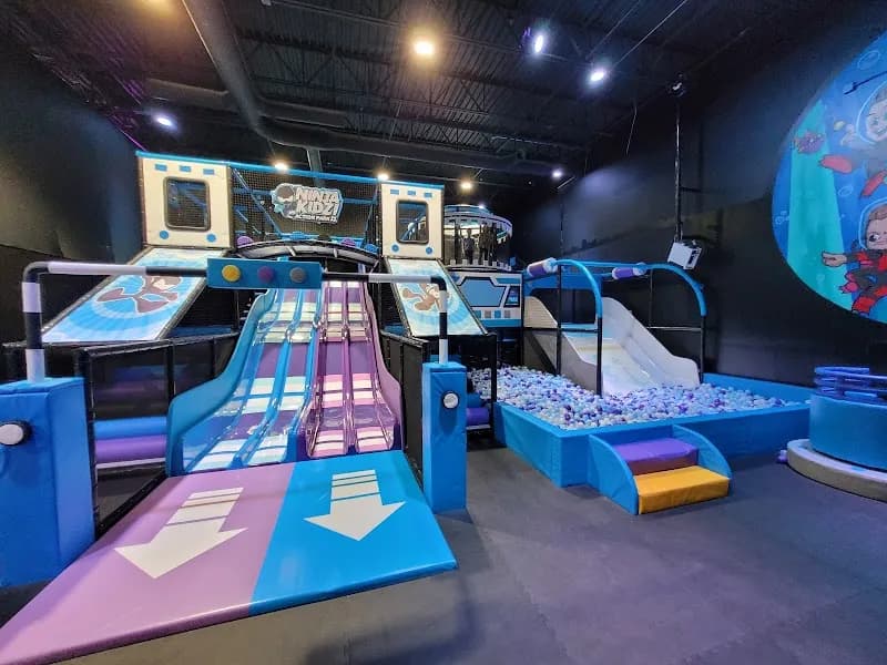 View of Ninja Kidz Action Park in South Jordan, UT