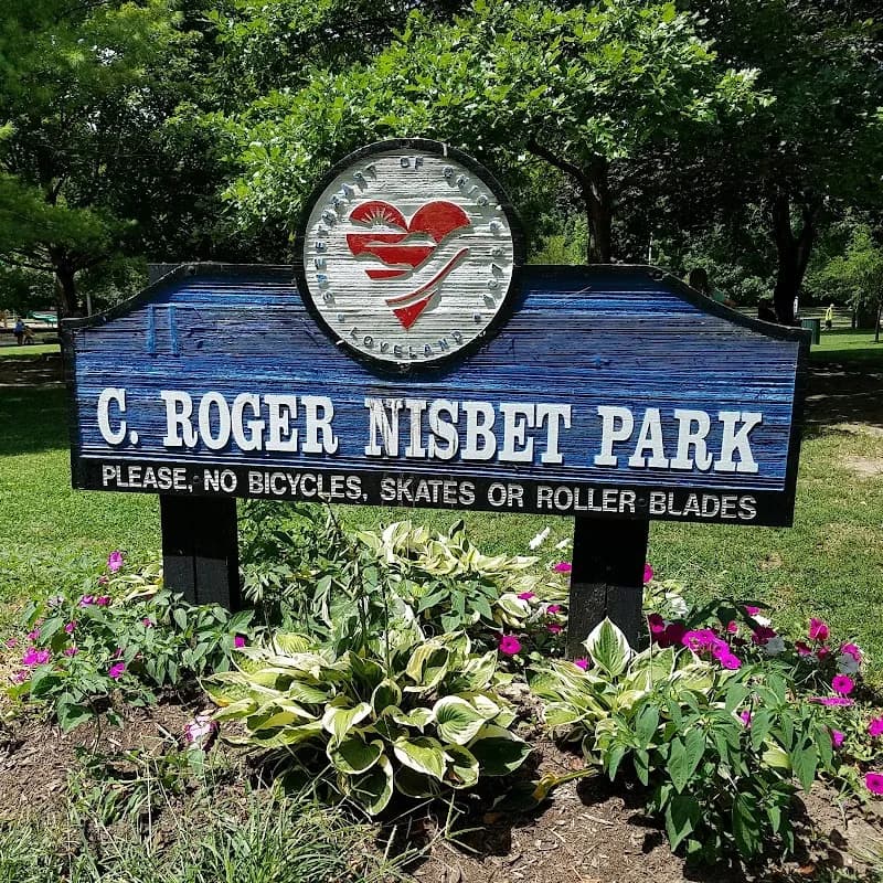 View of Nisbet Park & Amphitheater in Loveland, OH