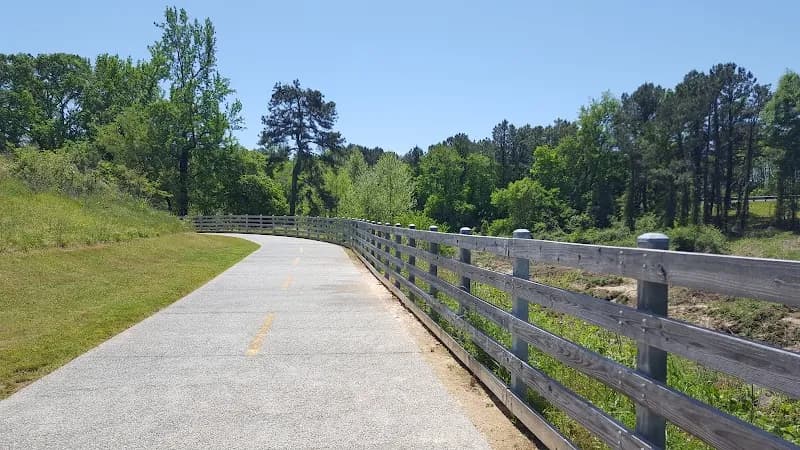 View of Noonday Creek Trail in Kennesaw, GA