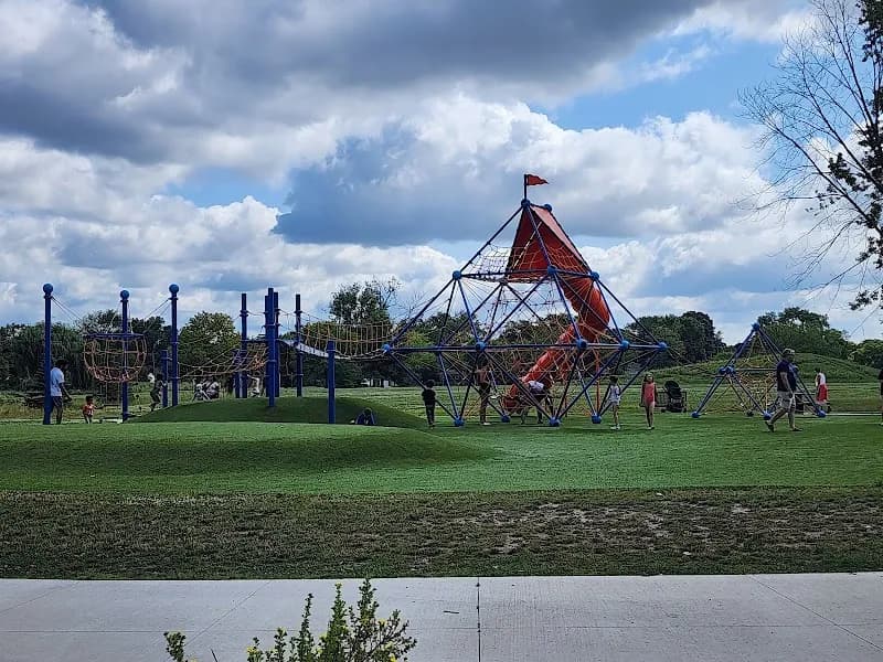 View of Normandy Oaks Park in Royal Oak, MI