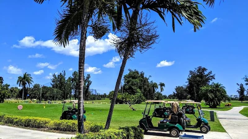 View of Normandy Shores Golf Course in Miami Beach, FL