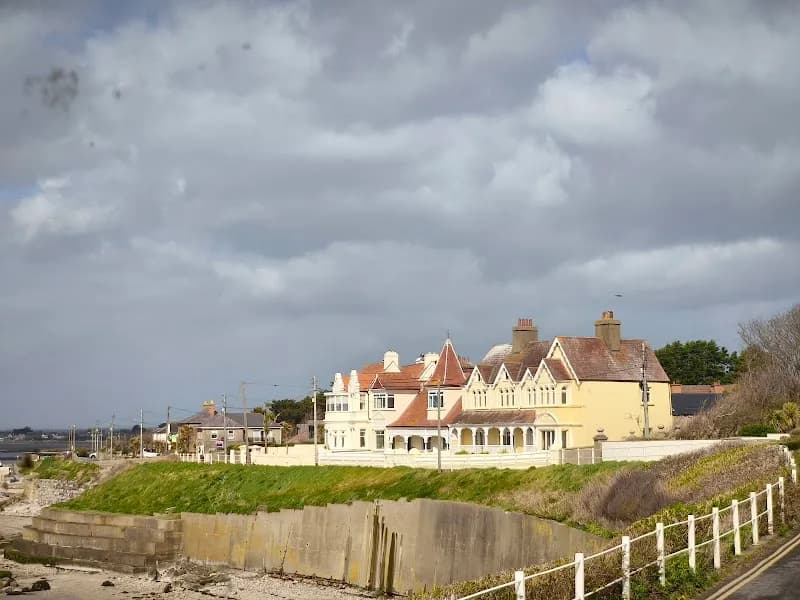 View of North Bull Island in Clontarf, D