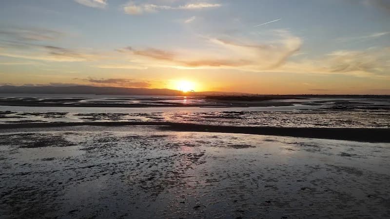 View of North Bull Island in Clontarf, D