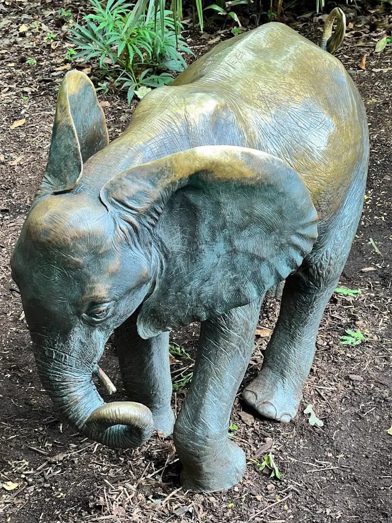 View of North Carolina Zoo in Raleigh, NC