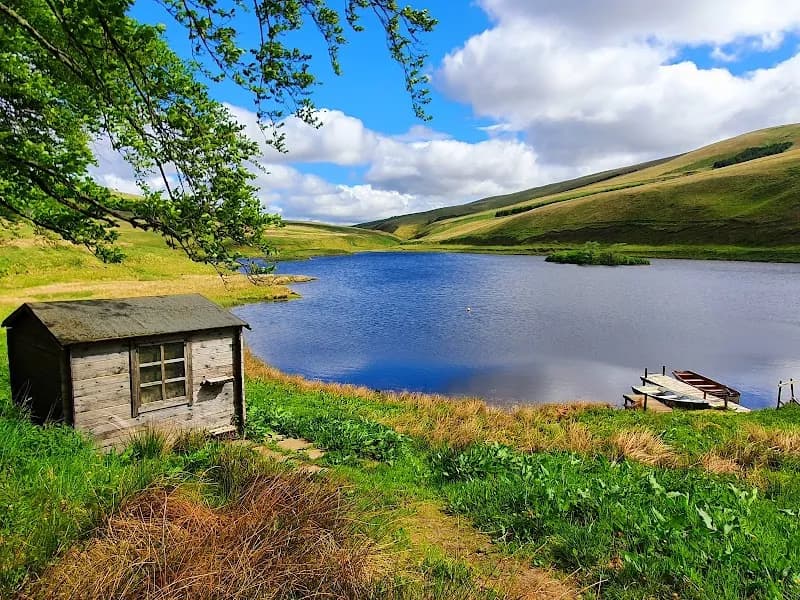 North Esk River Walk nature in Penicuik, Scotland