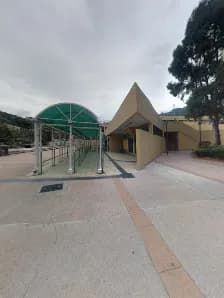 View of North Kwai Chung Jockey Club Swimming Pool in Kwai Tsing, HK