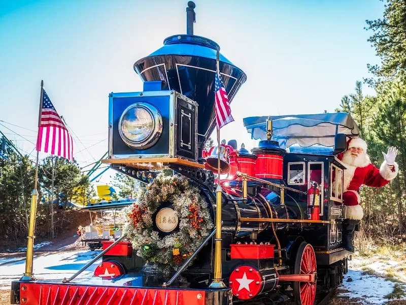 North Pole Colorado Santa’s Workshop amusement park in Colorado Springs, CO