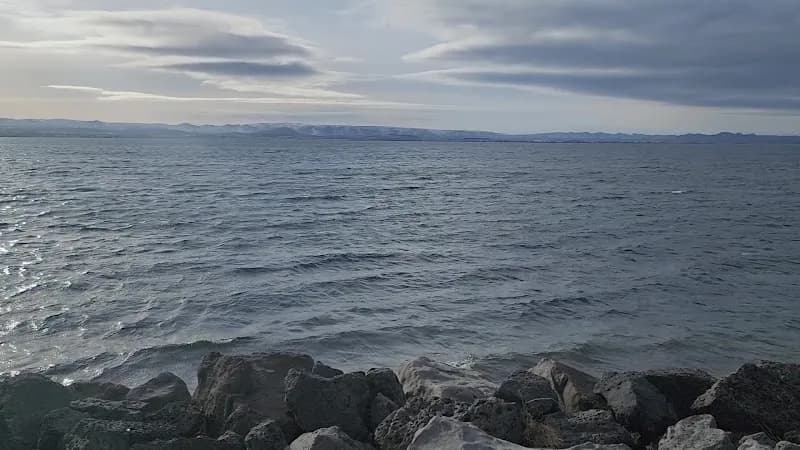 View of Northern Light View Point in Seltjarnarnes, CR