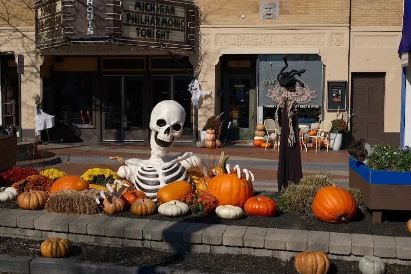 View of Northville Square in Northville, MI