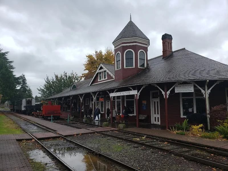 View of Northwest Railway Museum, Snoqualmie Depot in Snoqualmie, WA