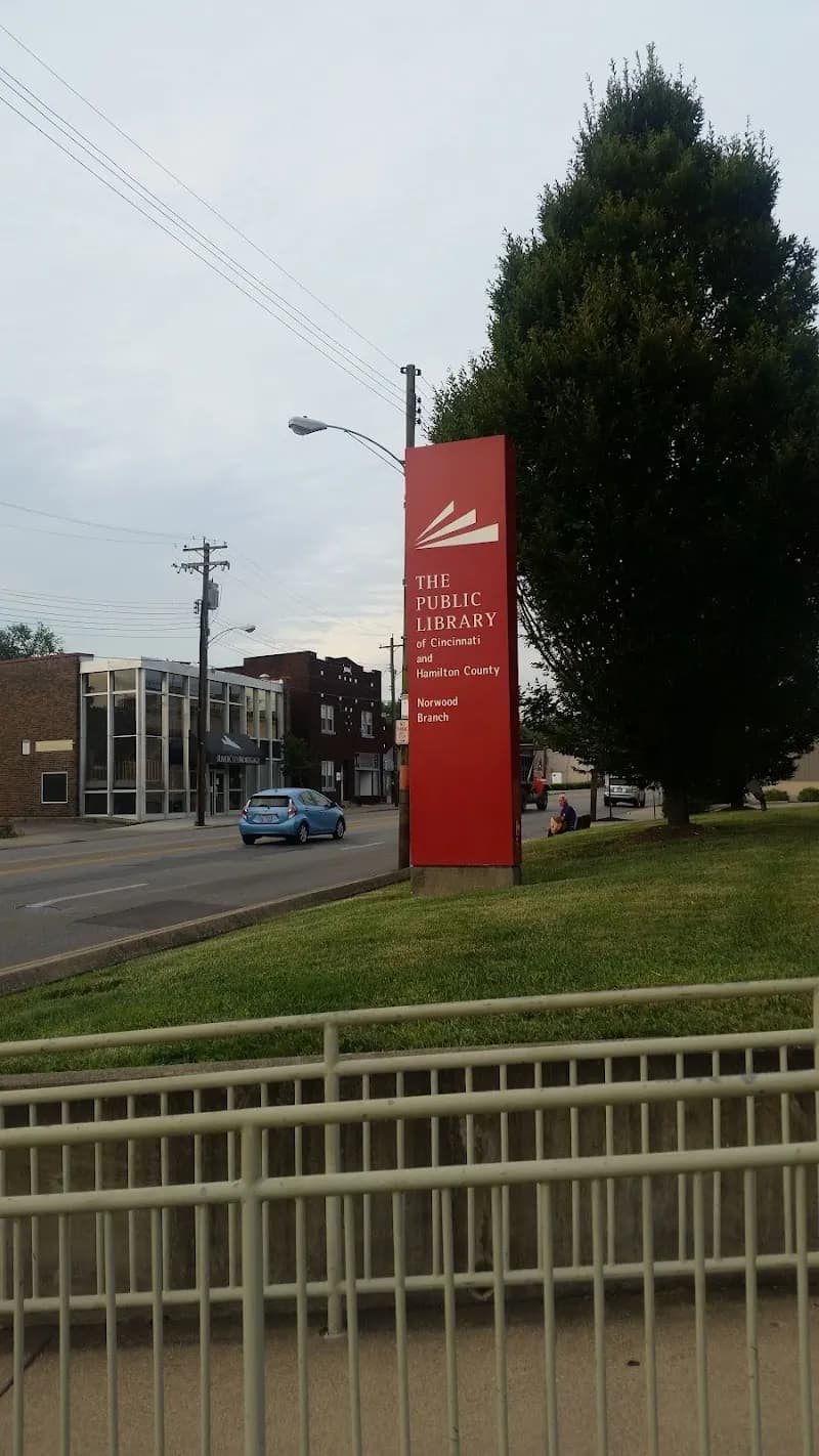 View of Norwood Branch Library in Norwood, OH