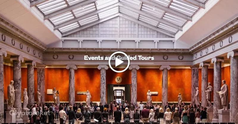 View of Ny Carlsberg Glyptotek in Copenhagen, CPH