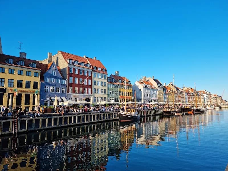 Nyhavn natural feature in Copenhagen, CPH