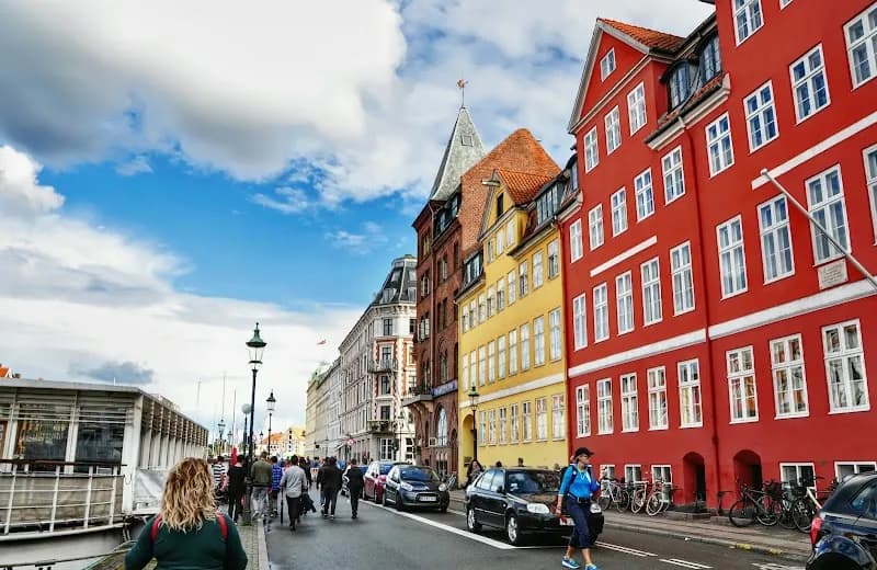 View of Nyhavn in Copenhagen, CPH