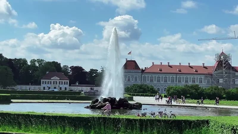 View of Nymphenburg Palace in Munich, BY