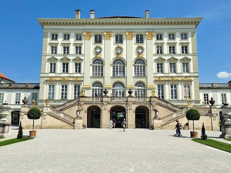 View of Nymphenburg Palace in Munich, BY