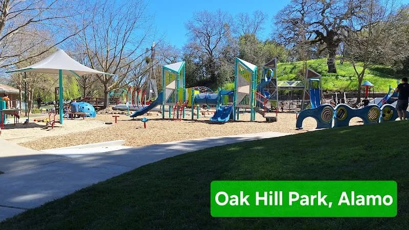View of Oak Hill Park in Danville, CA
