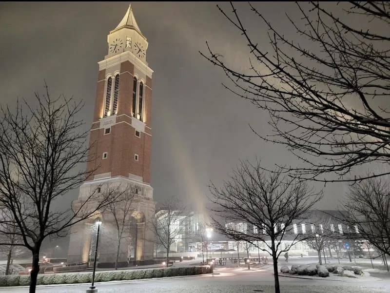 View of Oakland University in Rochester, MI