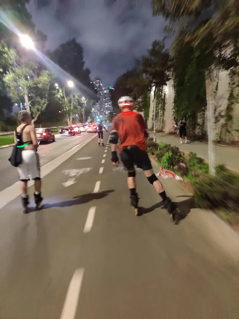 View of Oasis Roller Skating Rink in Petach Tikva, TA