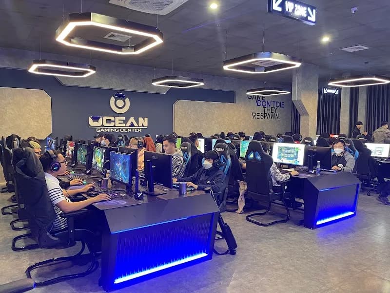View of Ocean Gaming Center in Hanoi, HN