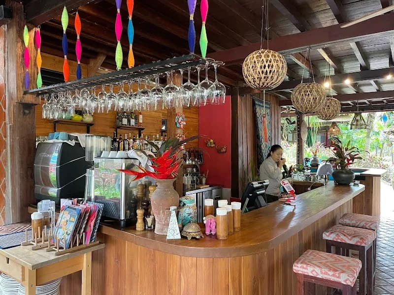 View of Ock Pop Tok Living Craft Centre in Luang Prabang, LP