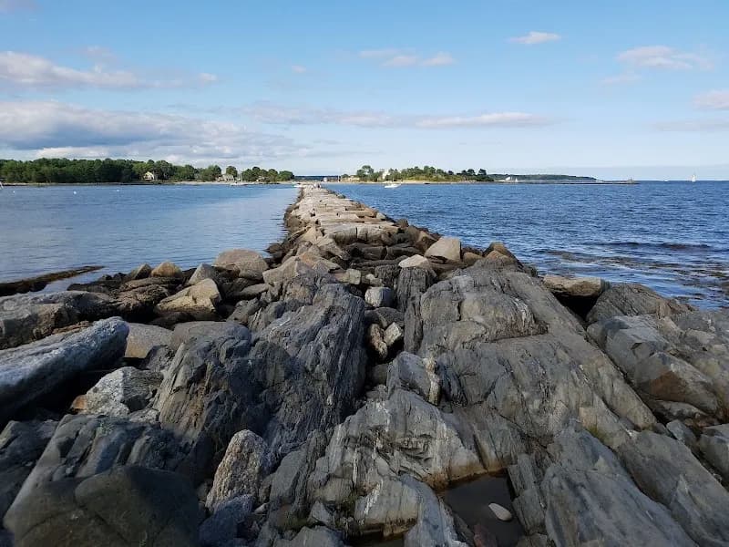 View of Odiorne Point State Park in East Kingston, NH
