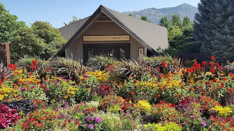 View of Ogden Botanical Gardens in Ogden, UT