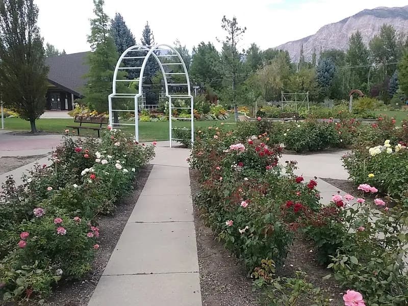 View of Ogden Botanical Gardens in Ogden, UT
