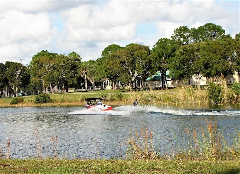 View of Okeeheelee Park in West Palm Beach, FL