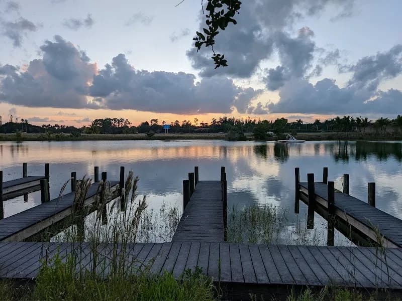View of Okeeheelee Park in West Palm Beach, FL