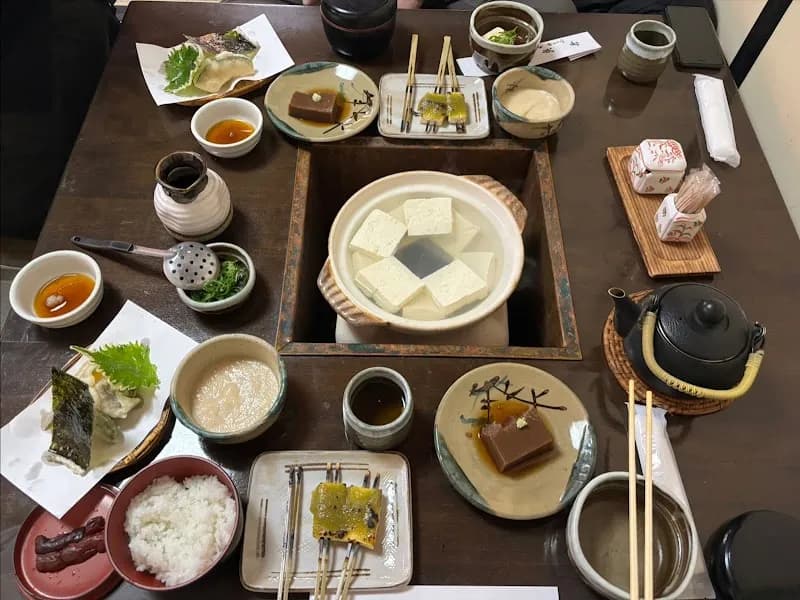 View of Okutan Kyo-Tofu Kaiseki in Kyoto, KT