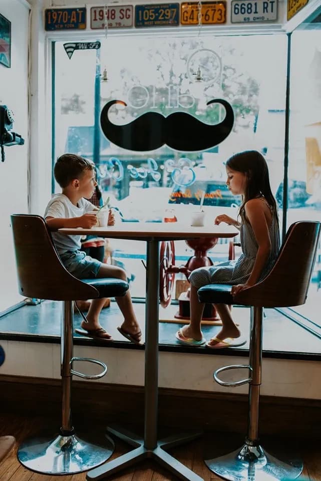 View of Old Milford Parlor : Ice Cream & Cookie Dough in Milford, OH