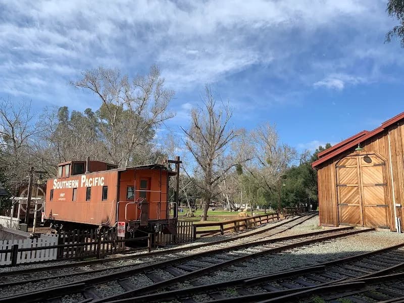 View of Old Poway Park & Railroad in Poway, CA