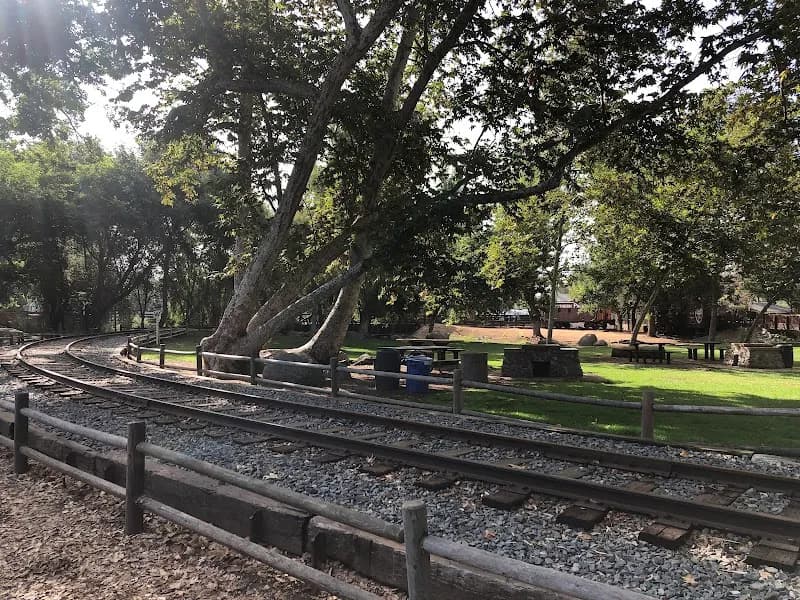 View of Old Poway Park & Railroad in Poway, CA