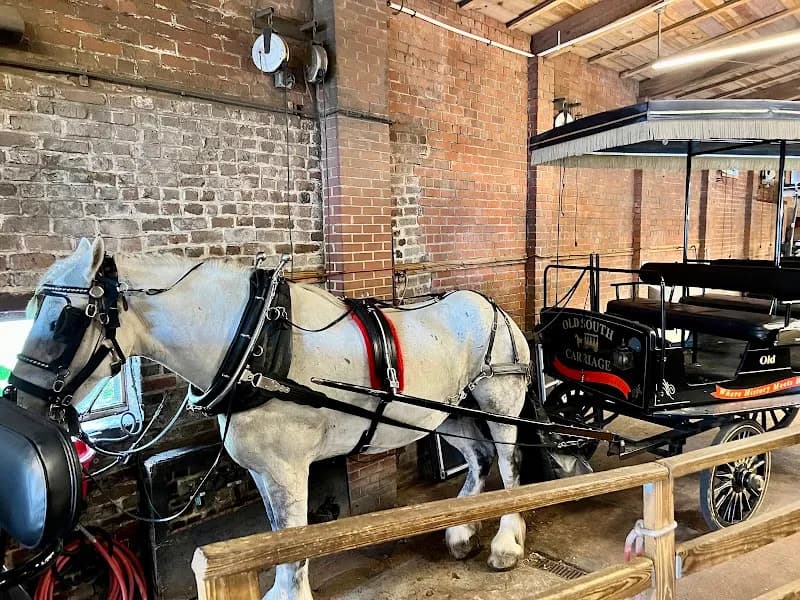 View of Old South Carriage Company in Charleston, SC