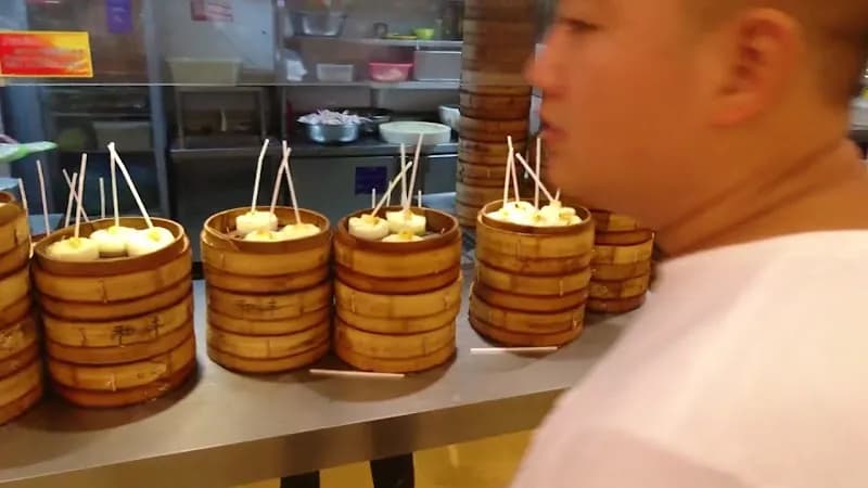 View of Old Town God Temple Area Family Restaurants (城隍庙美食广场) in Huangpu, SH