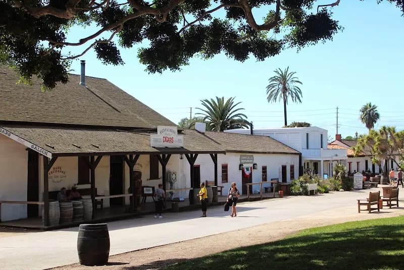 View of Old Town San Diego State Historic Park in San Diego, CA