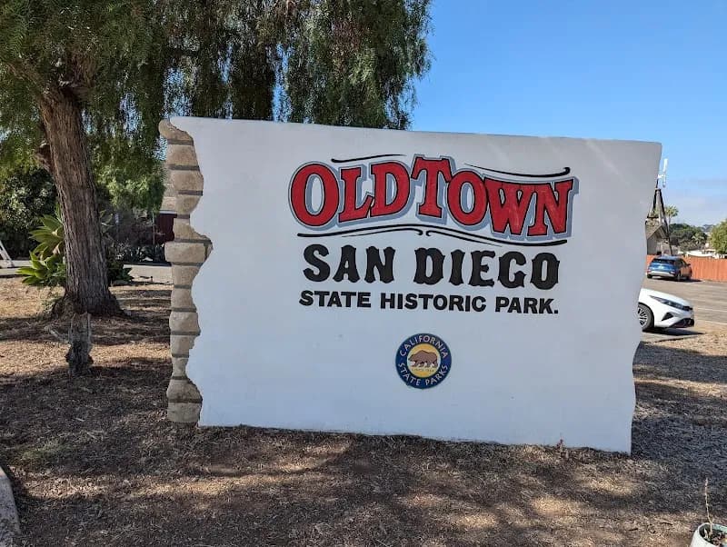 View of Old Town San Diego State Historic Park in San Diego, CA