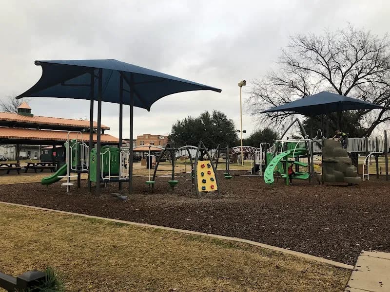 View of Olde City Park in Wylie, TX