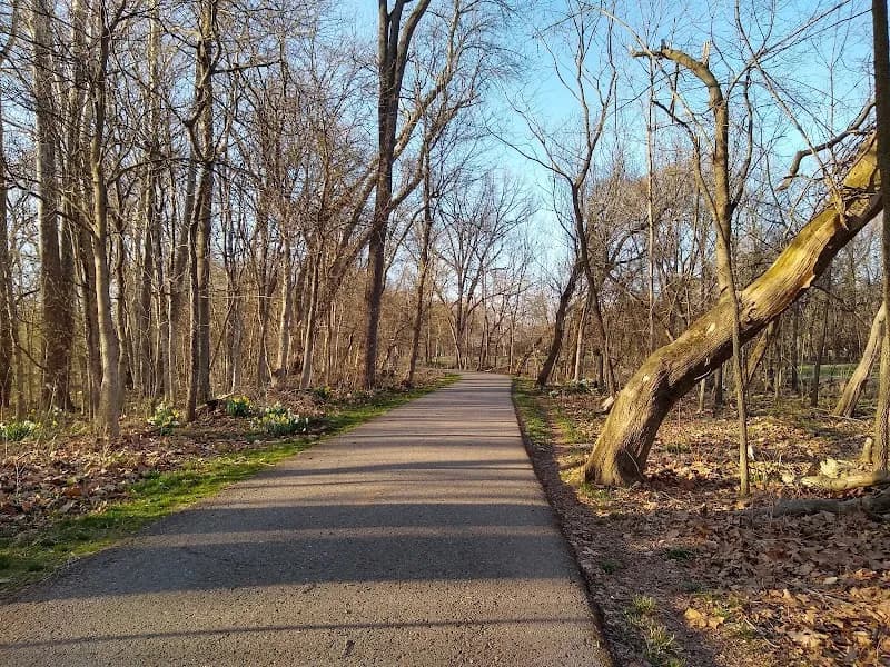 View of Olentangy Trail in Clintonville, OH