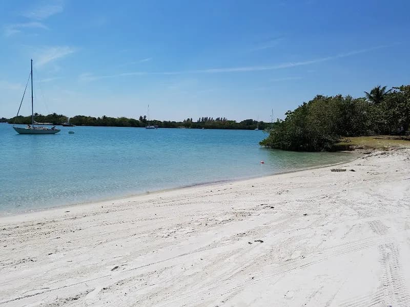 View of Oleta River State Park in North Miami Beach, FL