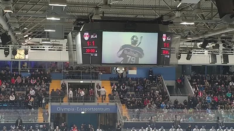 View of Olympia Eishalle in Munich, BY