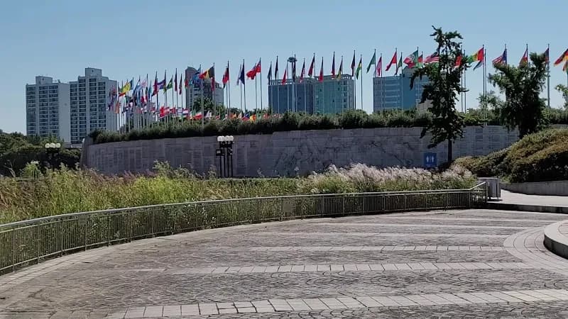 View of Olympic Park in Songpa, SE