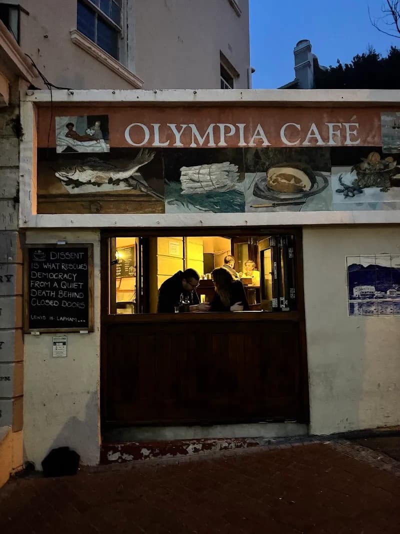 View of Olympus Cafe & Deli in Kalk Bay, WC