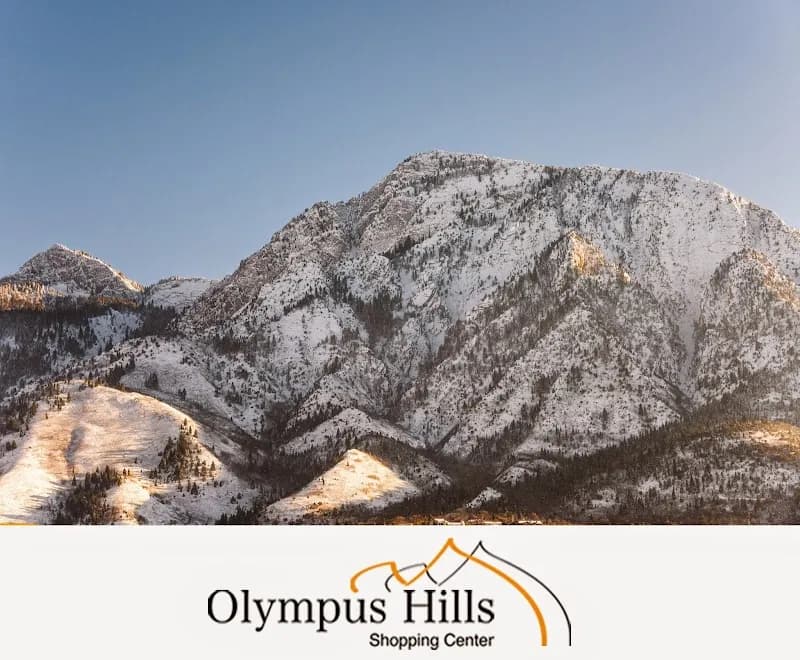 View of Olympus Hills Shopping Center in Holladay, UT
