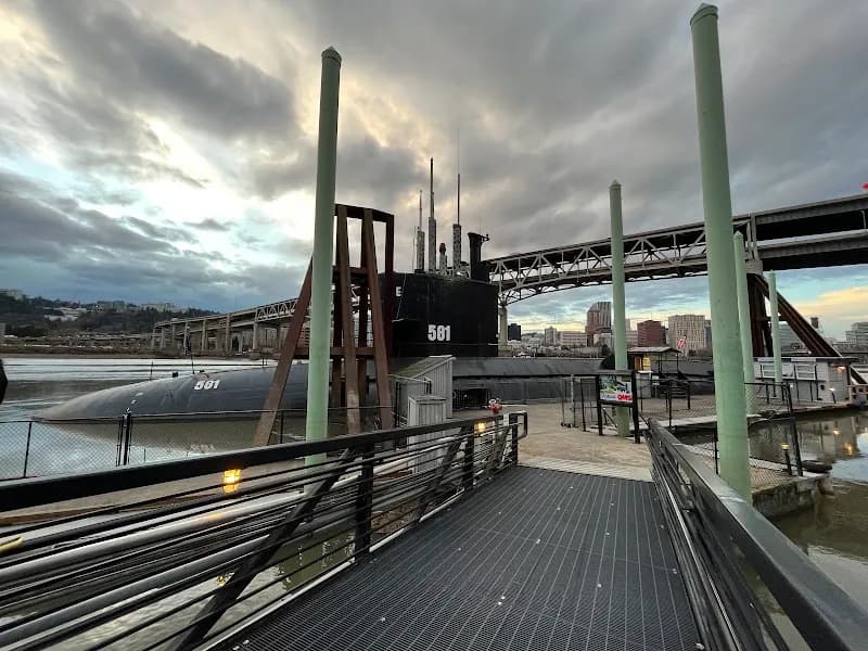 View of OMSI in Portland, OR