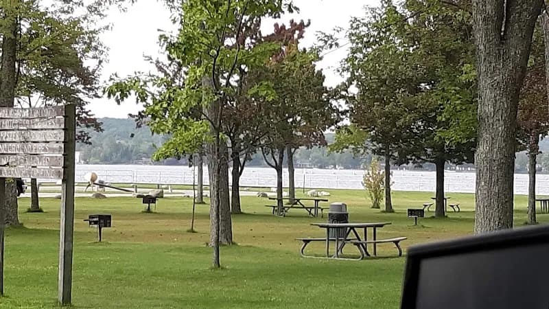 Onekama Village Park park in Rothbury, MI