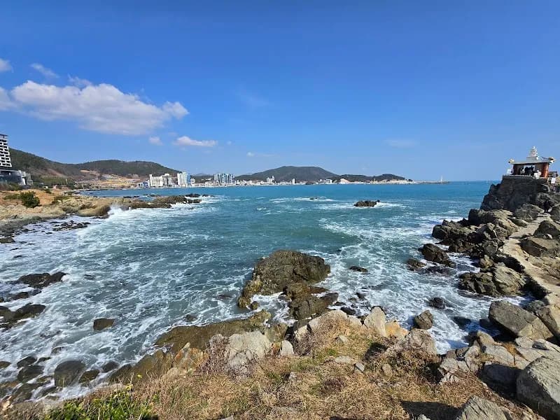 View of Orangdae Park in Gijang-gun, Busan