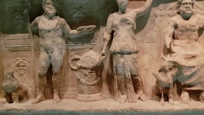 View of Oreste Nardini Civic Archaeological Museum in Velletri, Lazio