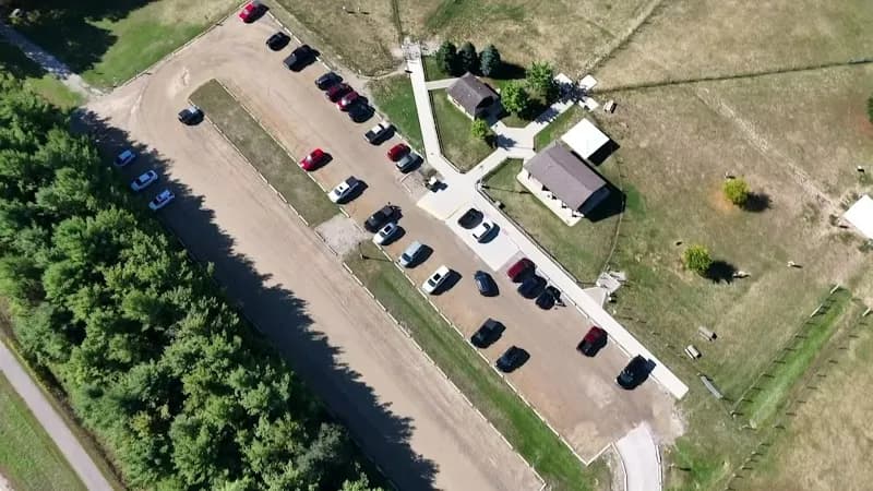 View of Orion Oaks Dog Park in Auburn Hills, MI